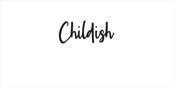 Childish Logo