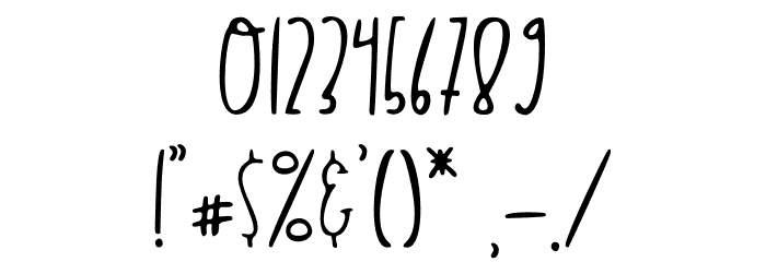 Childkid Font OTHER CHARS