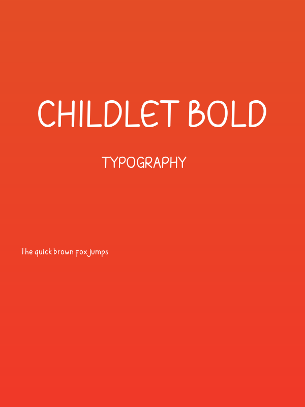 Childlet Bold Poster
