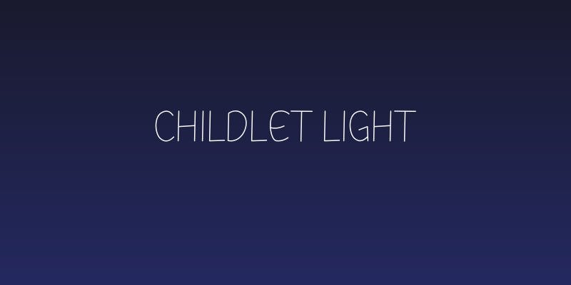 Childlet Light Social Header