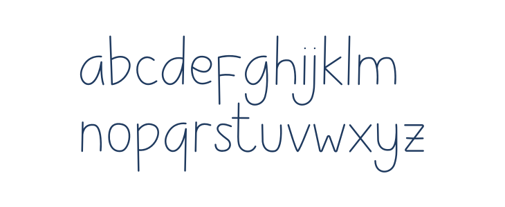 Childlet Light Lowercase