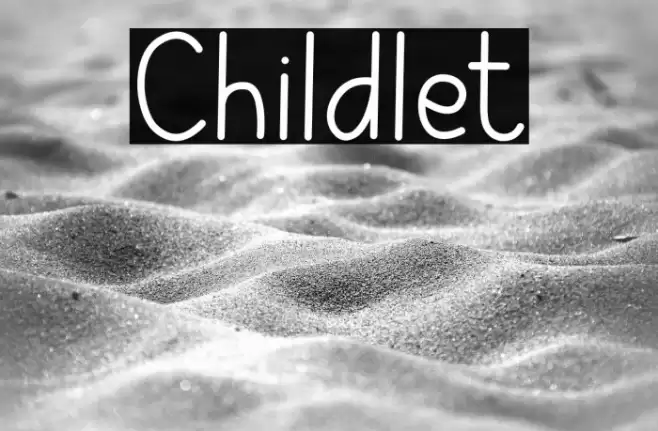 Childlet Font examples