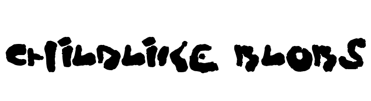 Childlike Blobs  免费字体下载