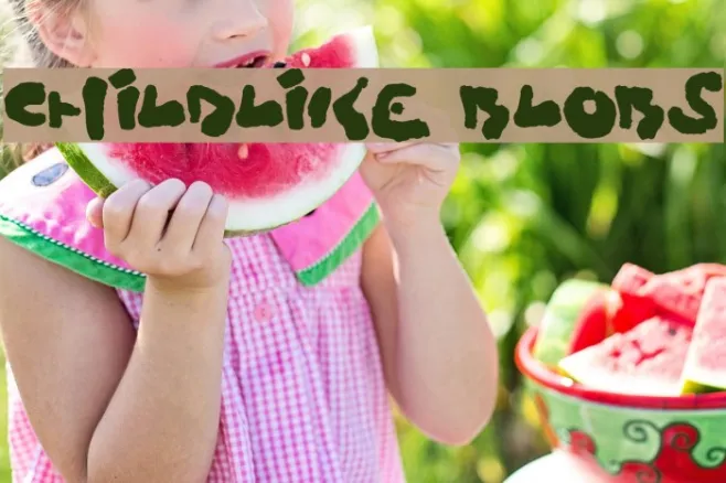 Childlike Blobs Example 2