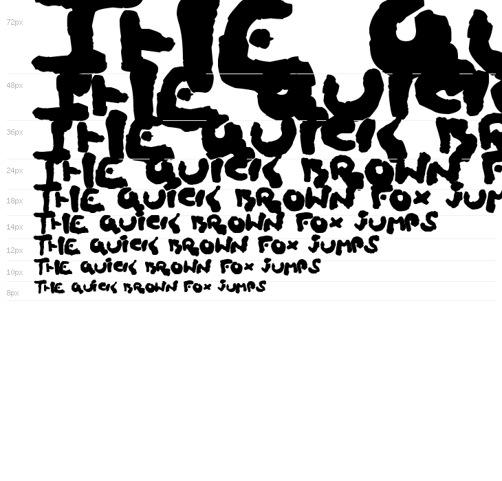 Childlike Blobs Waterfall