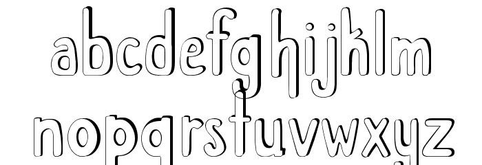 Childlike Wonder Font LOWERCASE