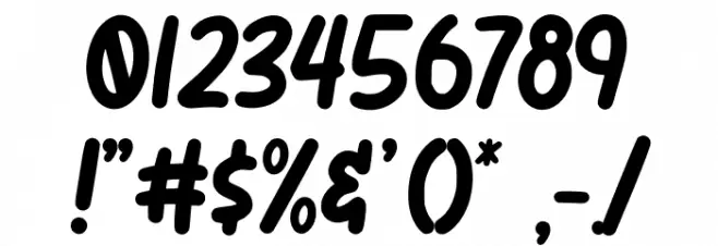 Childo Font OTHER CHARS