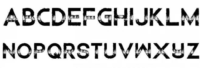 Children Among Lions Regular 字体 小写