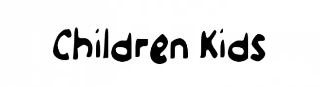 Children Kids  Frei Schriftart Herunterladen