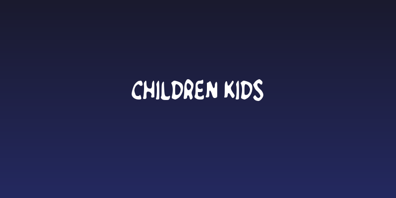 Children Kids Social Header