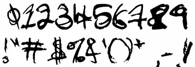 Children Once Where Font OTHER CHARS