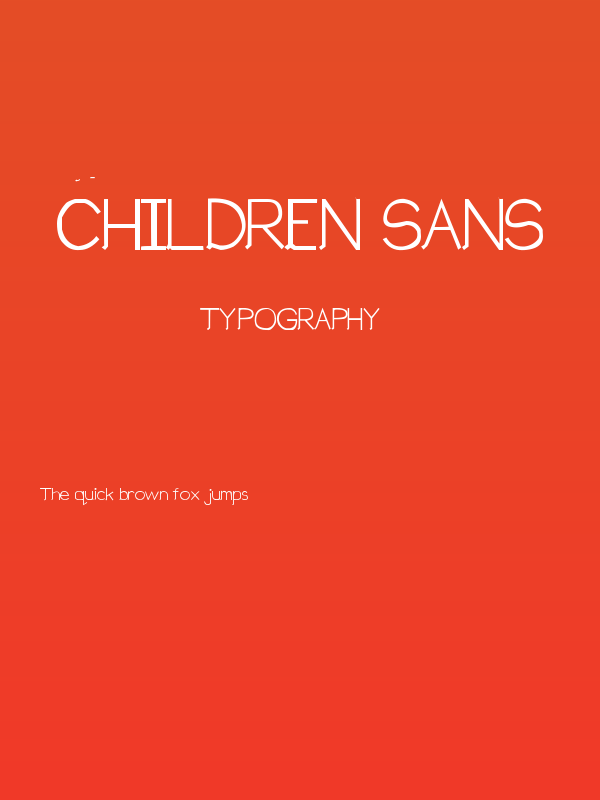 Children Sans Poster