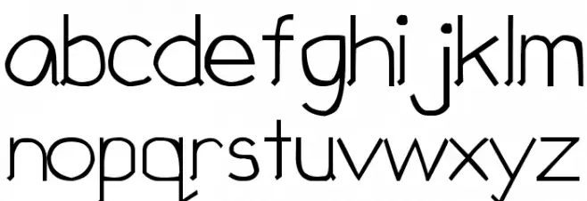 Children Sans फ़ॉन्ट लोअरकेस