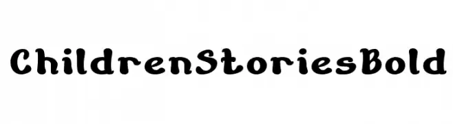 Children Stories Bold  Fuentes Gratis Descargar