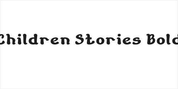 Children Stories Bold Logo