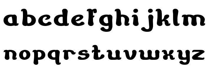 Children Stories Bold Font LOWERCASE