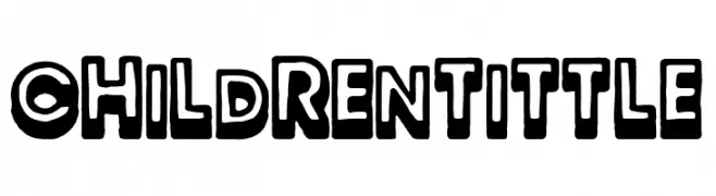 Children Tittle  Free Fonts Download