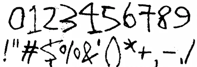 Children of the revolution Schriftart Anderer Schreiben