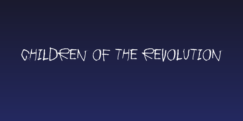 Children of the revolution Social Header
