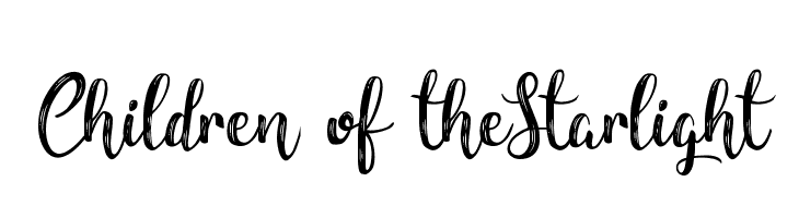 Children of theStarlight Font