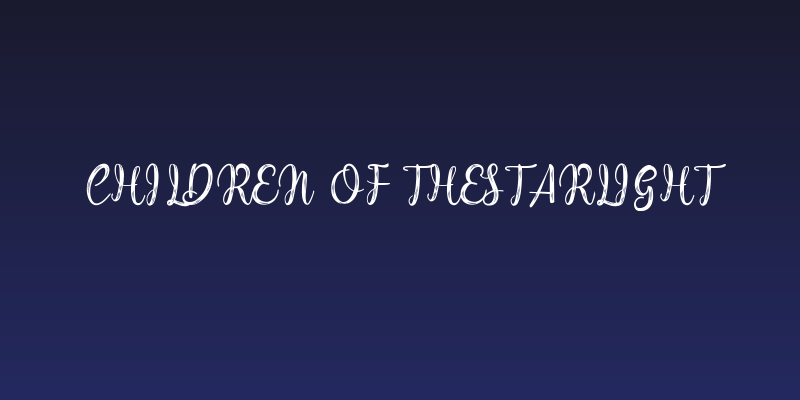 Children of theStarlight Social Header