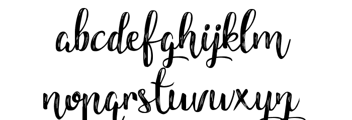 Children of theStarlight Font LOWERCASE