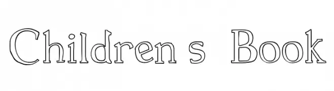 Children s  Book  免费字体下载