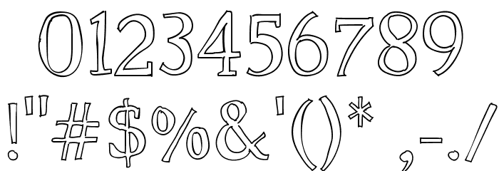 Children s Book フォント その他の文字