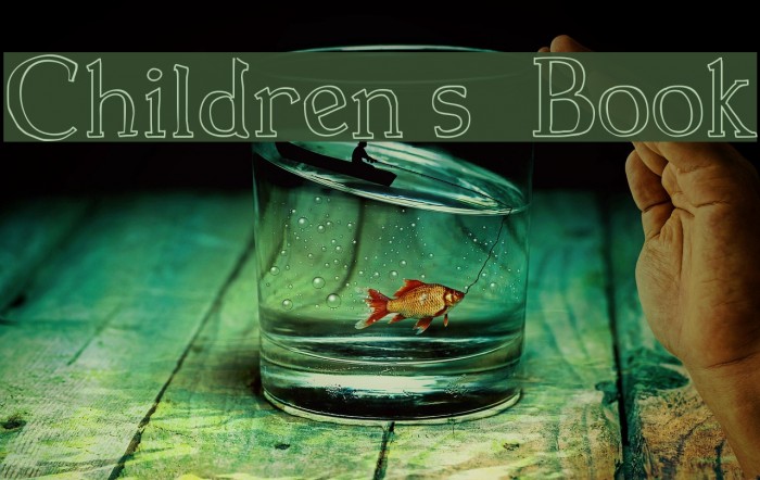 Children s Book フォント examples