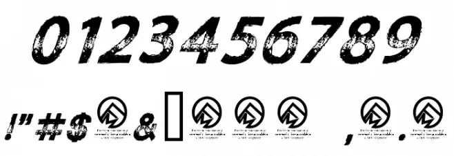 ChildrenAmongLions-Italic Font OTHER CHARS