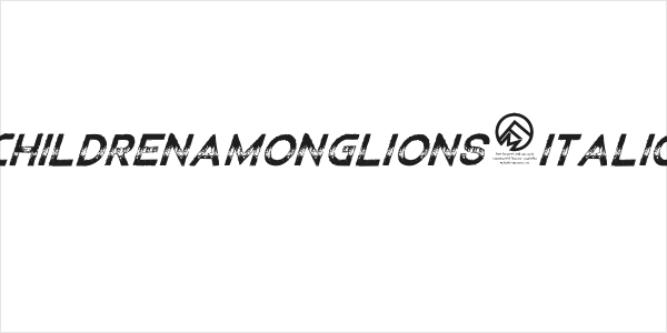 ChildrenAmongLions-Italic Logo