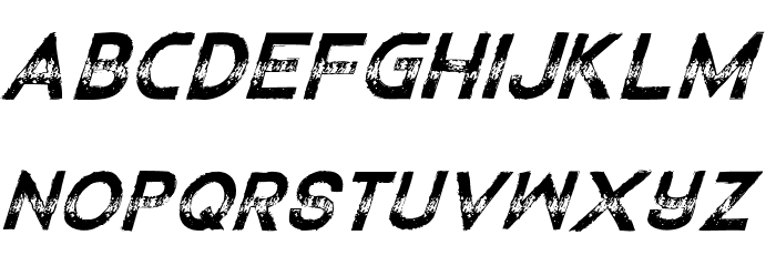 ChildrenAmongLions-Italic Font LOWERCASE