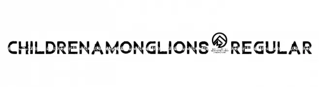 ChildrenAmongLions-Regular  नि: शुल्क फ़ॉन्ट्स डाउनलोड