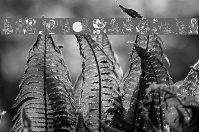 ChildrenBats Font examples