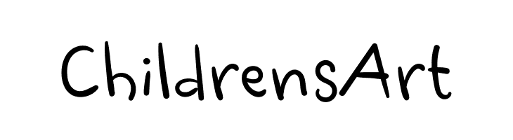 Childrens Art  Frei Schriftart Herunterladen
