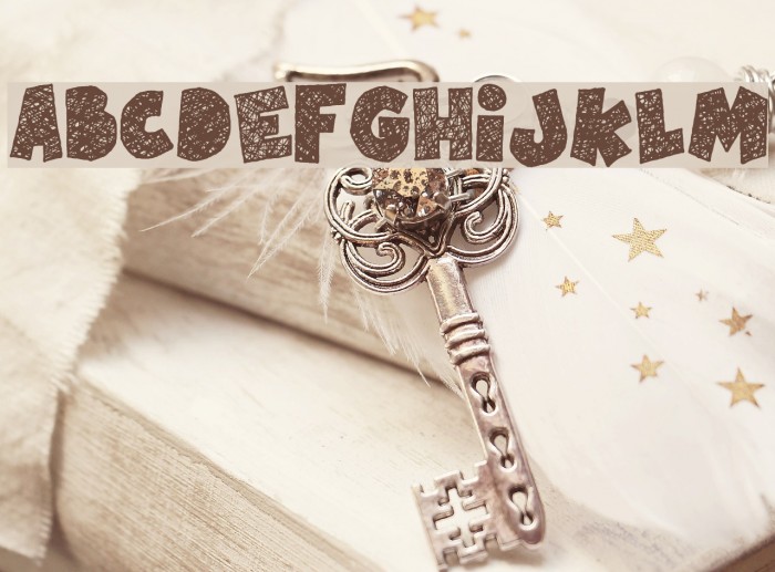 Children's Theater Font examples