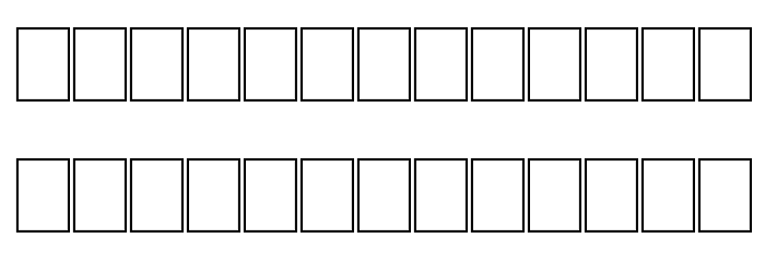 Children's Theater Font LOWERCASE