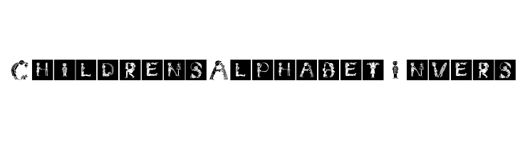ChildrensAlphabetInvers  Скачать бесплатные шрифты