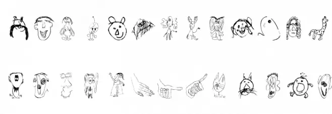 ChildrensWorld Polices MAJUSCULES