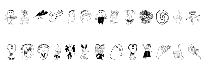 ChildrensWorld Font LOWERCASE