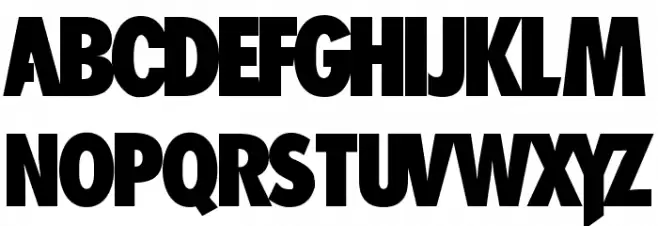 Child's Play Bold Schriftart Kleinbuchstaben