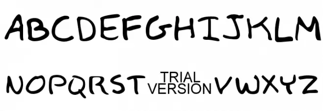 Child's Play Trial Version Schriftart Groß