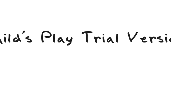 Child's Play Trial Version Logo