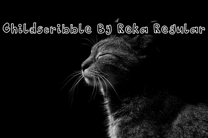 Childscribble By Reka Regular Example 3