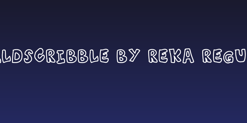 Childscribble By Reka Regular Social Header