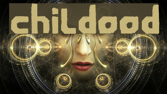 Childwood Font examples