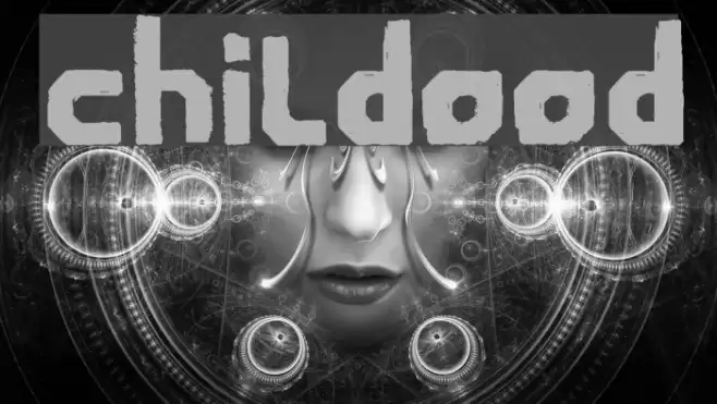 Childwood Font examples