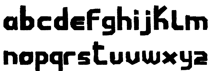 Childwood Font LOWERCASE