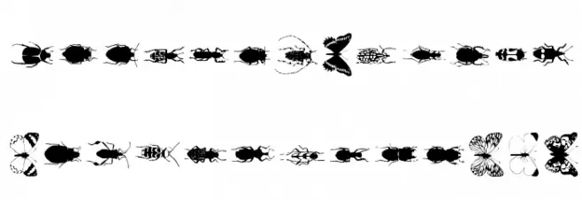 ChileanBugs Fonte MAIÚSCULAS