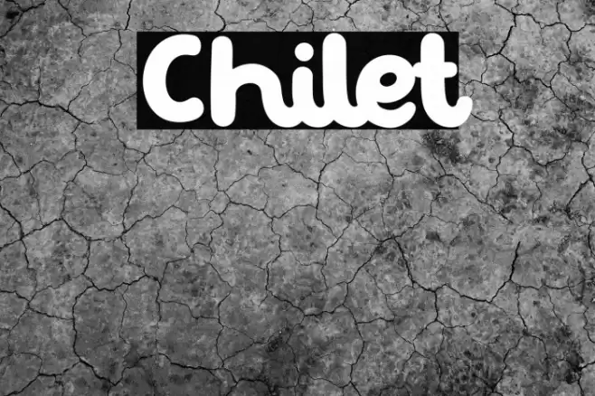 Chilet Font examples